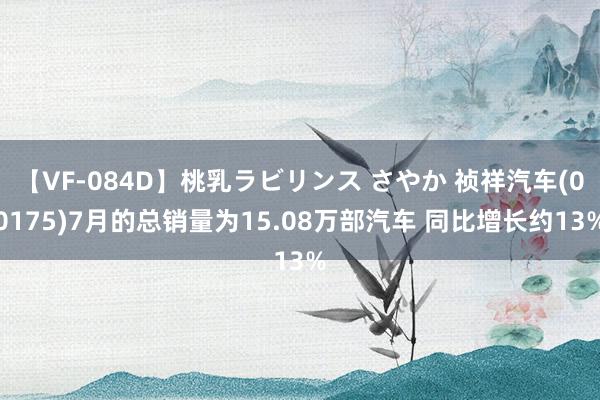 【VF-084D】桃乳ラビリンス さやか 祯祥汽车(00175)7月的总销量为15.08万部汽车 同比增长约13%